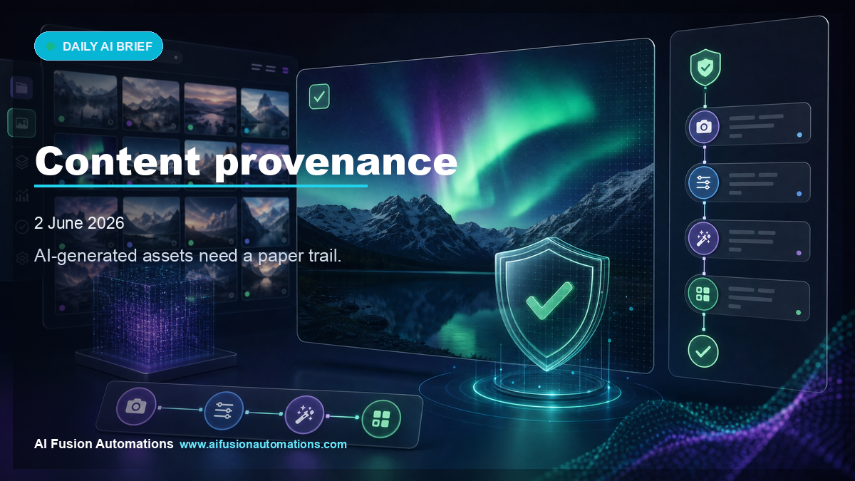 Content provenance and AI image verification dashboard
